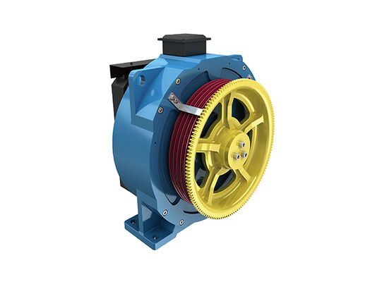 DC110V, 2*1.5A সহ স্ট্যান্ডার্ড প্যাসেঞ্জার এলিভেটর সিরিজ ট্র্যাকশন মেশিন