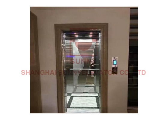 380V/220V ভোল্টেজ মেশিন রুম কম যাত্রী লিফট আবাসিক লিফট Mrl