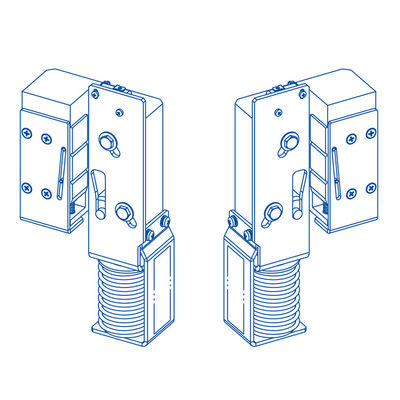 9/10মিমি গাইড রেলের প্রস্থ ইলেকট্রনিক নিরাপত্তা গিয়ার অ্যাক্সেস এলিভেটর যন্ত্রাংশ
