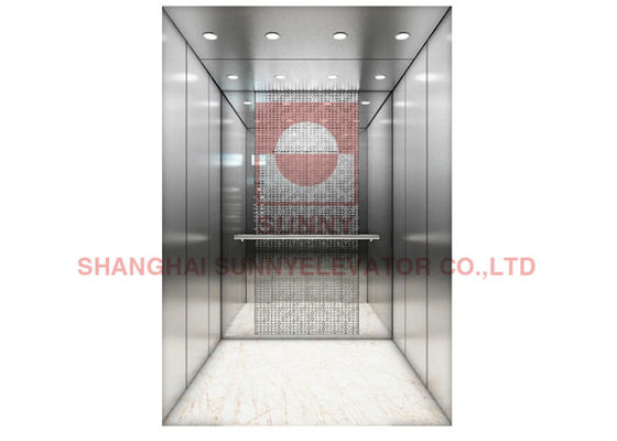 টাইটানিয়াম কালো আয়না স্টেইনলেস স্টীল যাত্রী লিফট লিফট জন্য