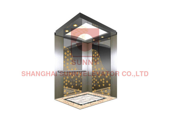 450 কেজি 1.75 মি / এস যাত্রী গিয়ারহীন পর্যবেক্ষণ এলিভেটর হ্রাস ডিভাইস সহ