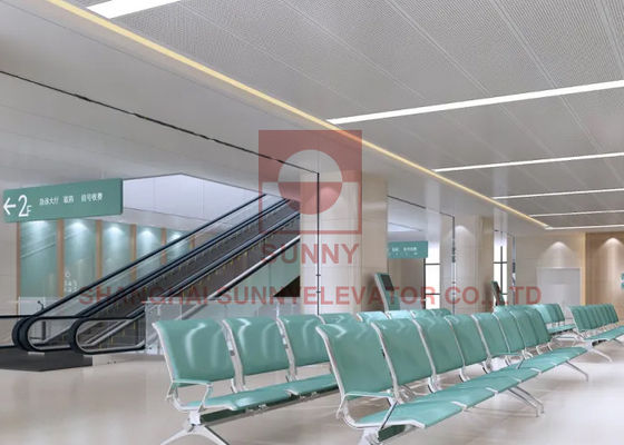 হাসপাতালের রোগীর বিছানার জন্য কম শব্দ নিরাপদ ইনডোর হাসপাতালের লিফট 1600 কেজি লোড