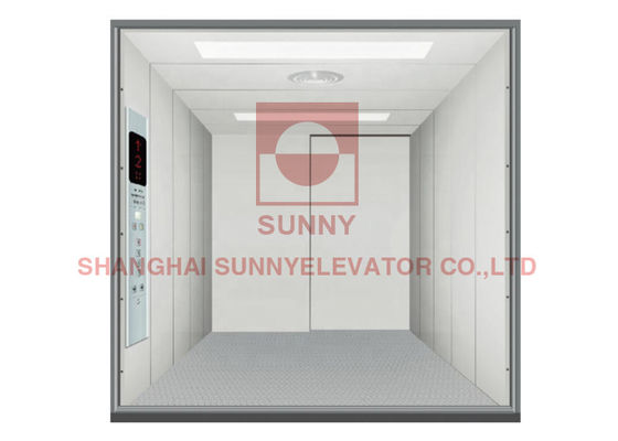 10000kg 1m/S উল্লম্ব হাইড্রোলিক কার্গো উত্তোলন স্টেইনলেস স্টীল ফ্রেম কাঠামো